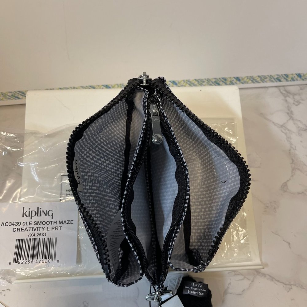 Kipling Ole Smooth Maze Creativity L Prt (NWT) - Picture 4 of 5
